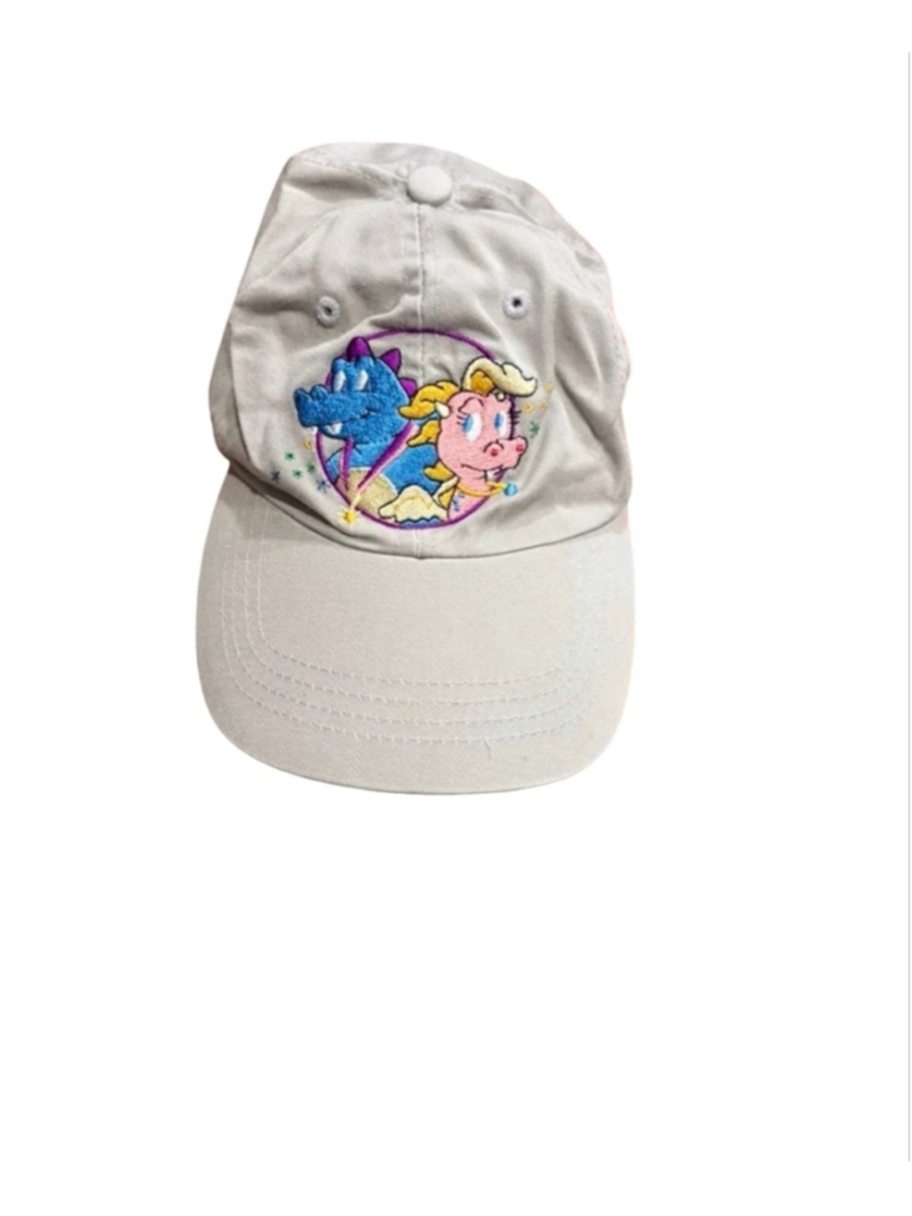 Vintage Dragon Tales LIVE! Embroidered Baseball Cap Kids Size Adjustable